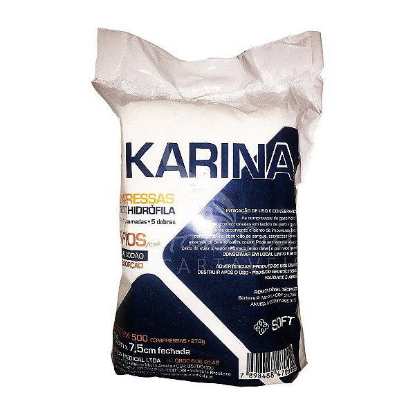 COMPRESSA DE GAZE13 FIOS C 500 AMERICA