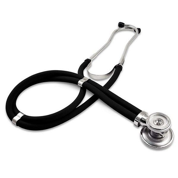 Estetoscópio Duplo Rappaport Grafite Premium