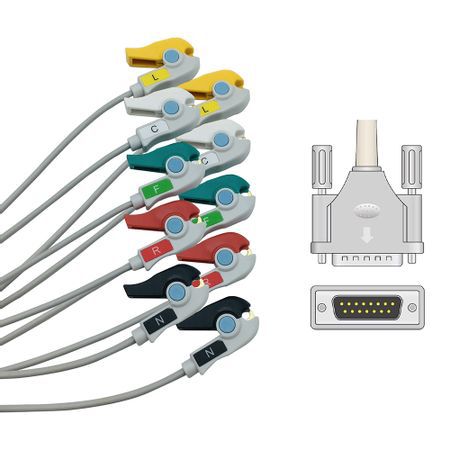 CABO ECG 10V COMP AO MAC GARRA NEO PINCH
