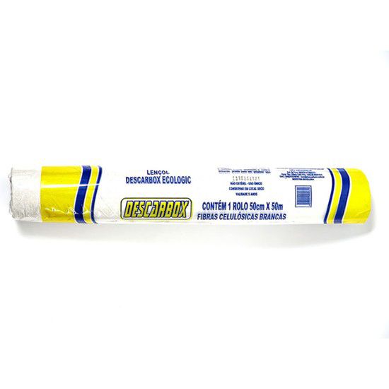 LENÇOL HOSP DESCARBOX ECOLOGICO 50X50 (UNIDADE)