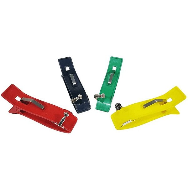 Cardioclipes Para Ecg Infantil Colorido