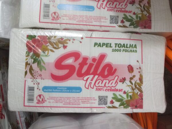 PAPEL TOALHA STILO CELULOSE 1000FLS