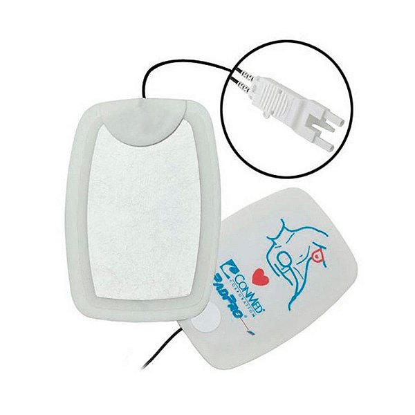 ELETRODO MULTIFUNÇÃO PAD PRO AD/PED CONECTOR ZOLL - BLUEPAD