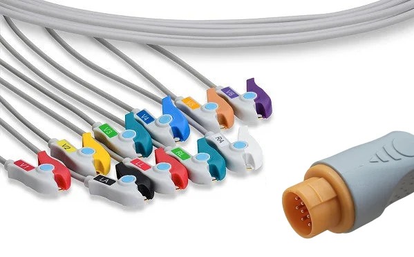 CABO ECG 10 VIAS COMPATIVEL COM DIXTAL