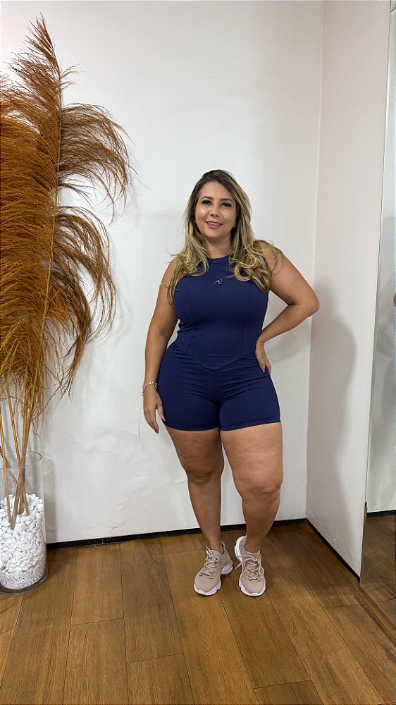 MACAQUINHO STIFF AZUL  - AL FITNESS