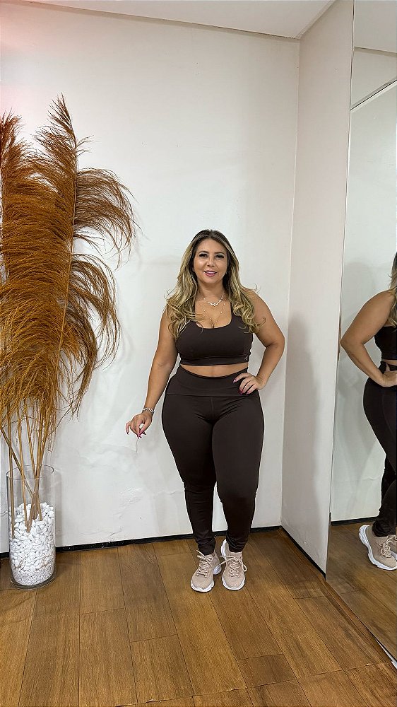 LEGGING RP MARROM - AL FITNESS