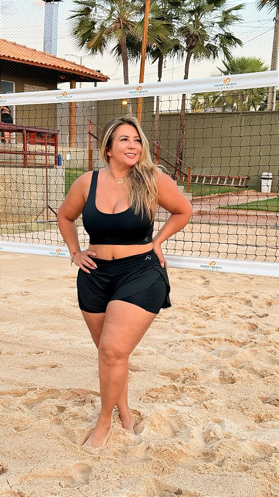 TOP SCULPT AL LUXO - PRETO