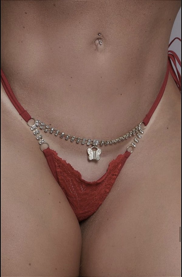 Calcinha Encanto Vermelha - AL Lingerie