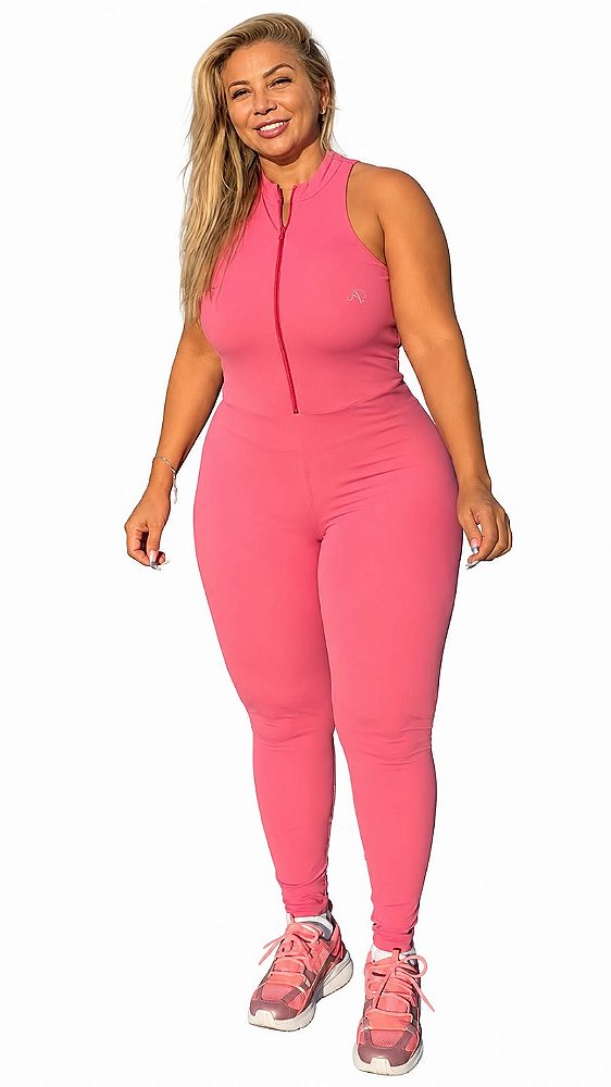 Macacão Slim - Rosa