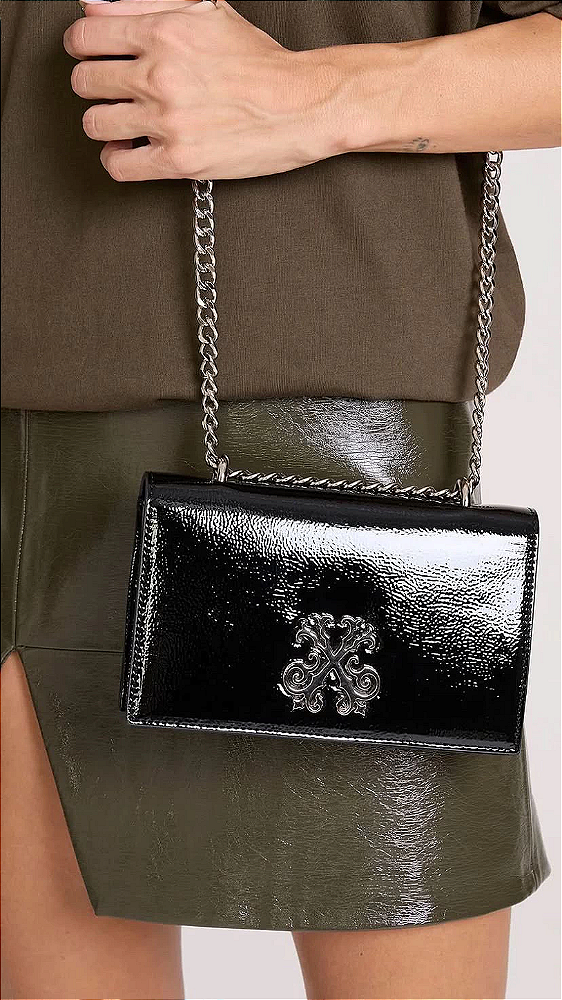 Bolsa Heaven Shoulder Bag - Preta- John John