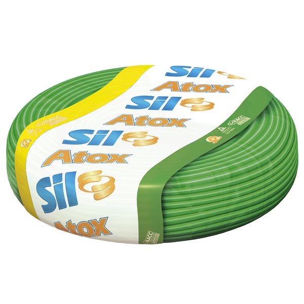 Cabo Fio Flexível 6mm 100m Sil Verde
