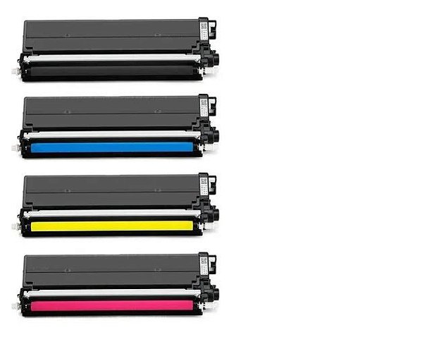 Kit com 4 Toner Compatíveis para Impressora Brother TN-419- L8360- L8610- L8900- L9570