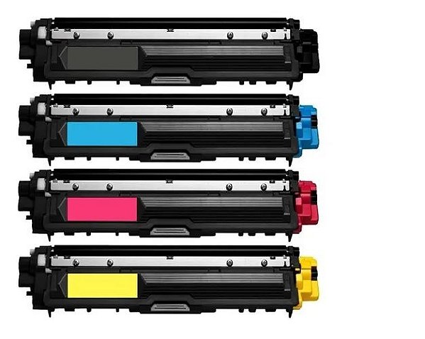 Kit Toner Compatível para Impressora Brother TN-221 TN-225 MFC-9130CDW- Hl-3140 3170 MFC-9330 9020