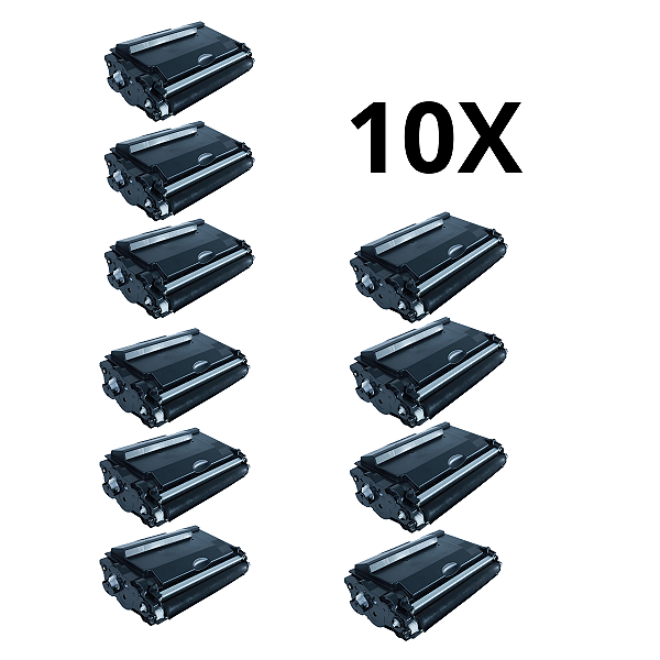 Kit com 10x Toner Compatíveis para Brother Tn-3472 Tn-3472 Dcp-l5652 L5652