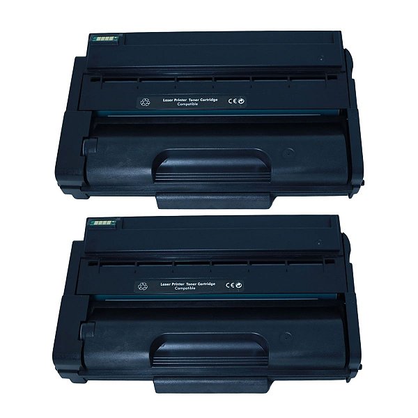 Kit 2x Toner Compatível para Ricoh SP 3400 / SP 3500