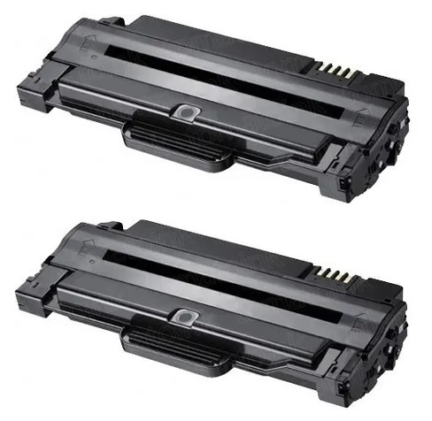 Kit com 2x Cartuchos Toner para Impressora Samsung D105 Mlt-D105l D105 Scx-4623f Scx-4600