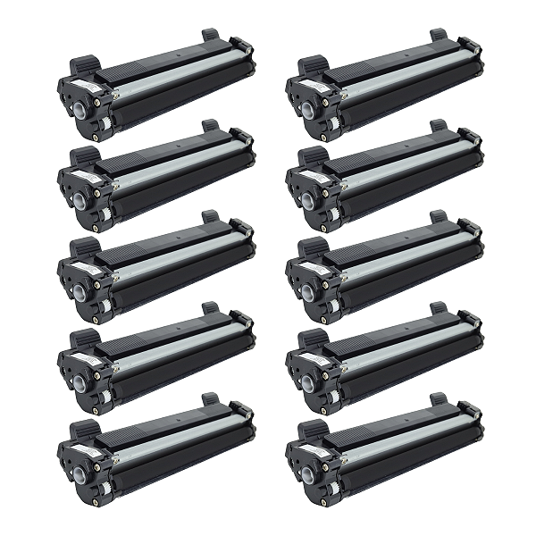 10x Toner Compatíveis para Brother/ TN-1000/1060/1075 1k- Tinta Preto