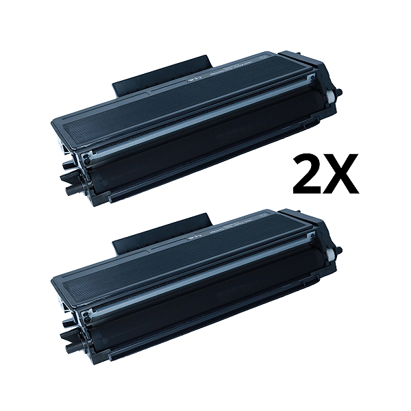 Kit com 2x Toner Compatíveis para Brother Dcp-8070d Dcp-8070 Dcp8070d Dcp8070 Novo