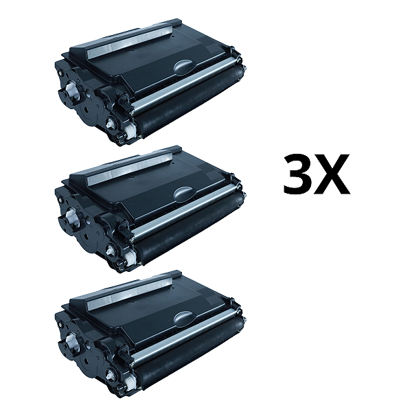Kit com 3 Toner Compatíveis para Brother Tn-3472 L5502 L5652 L5602 L5102 L5902 12k