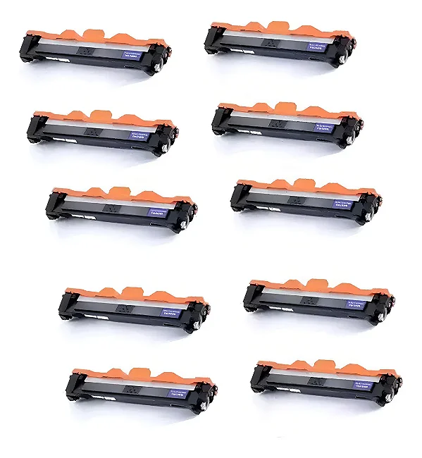 10x Toner Compatíveis para Brother Tn-1060 Tn-1000 Tn-1040 Dcp-1602 1512 Tinta Preto
