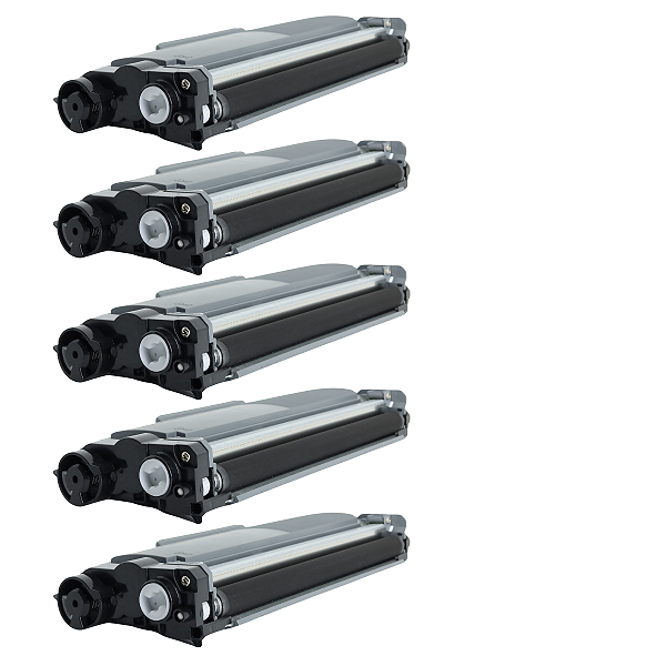 Kit Com 5 Toner Compatíveis para Impressora Brother TN-2370 TN-2340 TN-660 L-2540 Tinta Preto
