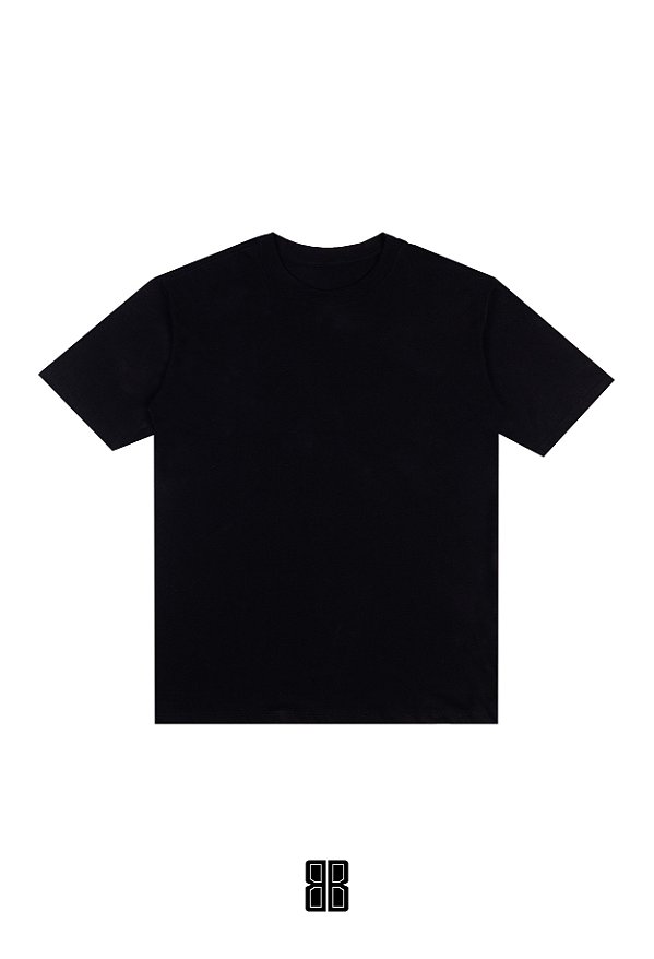 Camiseta OVERSIZED -  PATCH BILBU - PRETO