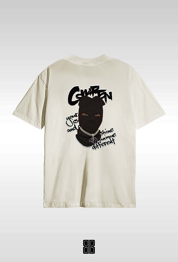 Camiseta OVERSIZED -  ESTAMPA COMPTON - OFF