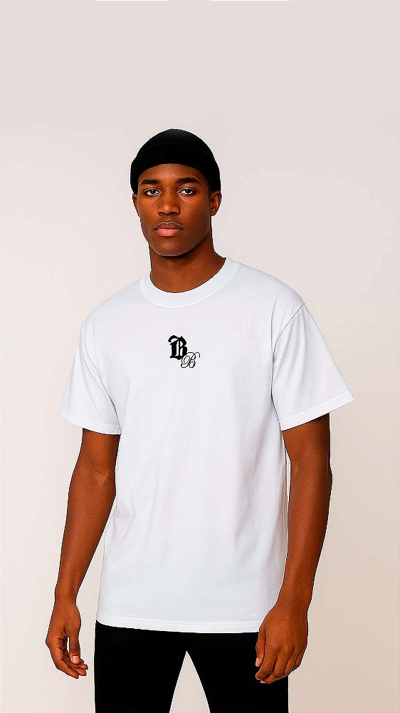 Camiseta OVERSIZED -  ESTAMPA BB - BRANCA