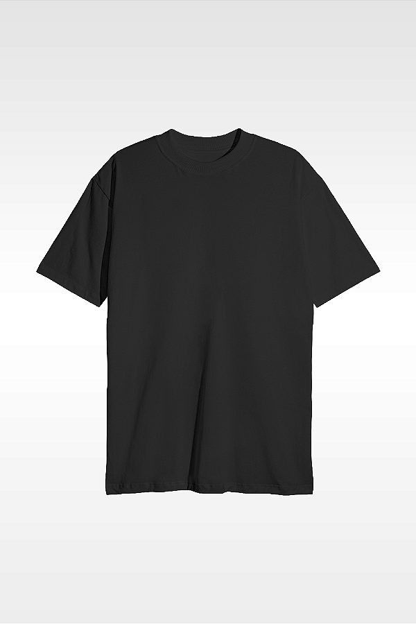 Camiseta PREMIUM OVERSIZED - LISA - PRETO
