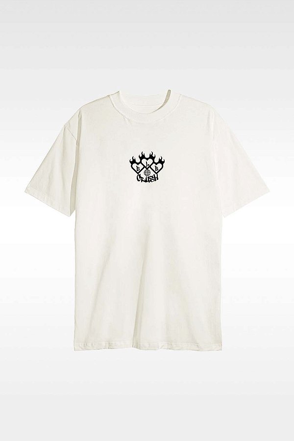 Camiseta PREMIUM OVERSIZED - CRUSH - BRANCO