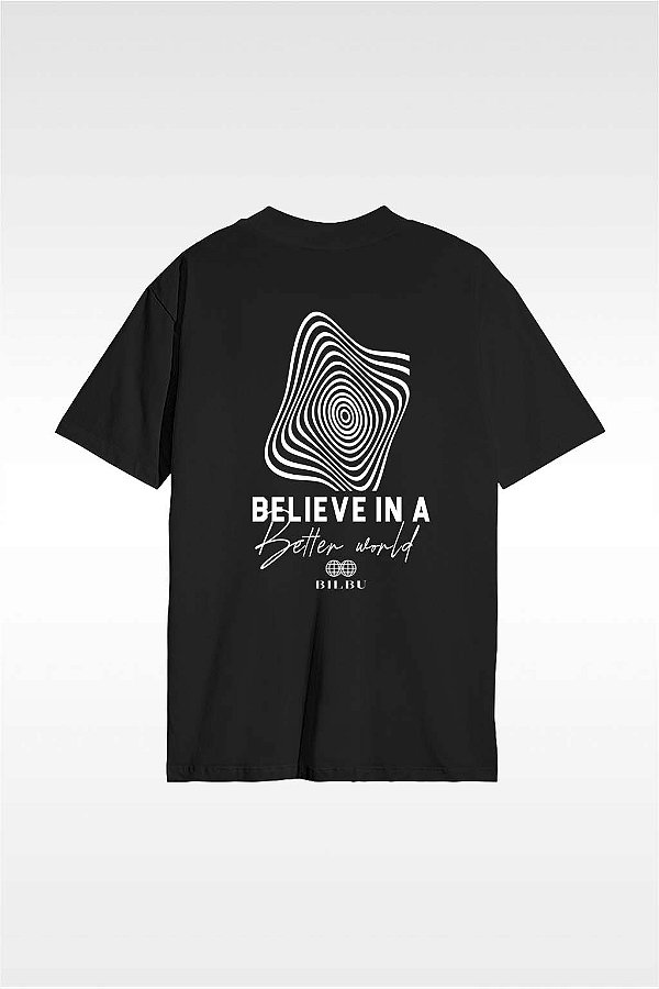 Camiseta PREMIUM OVERSIZED - BETTER - PRETO