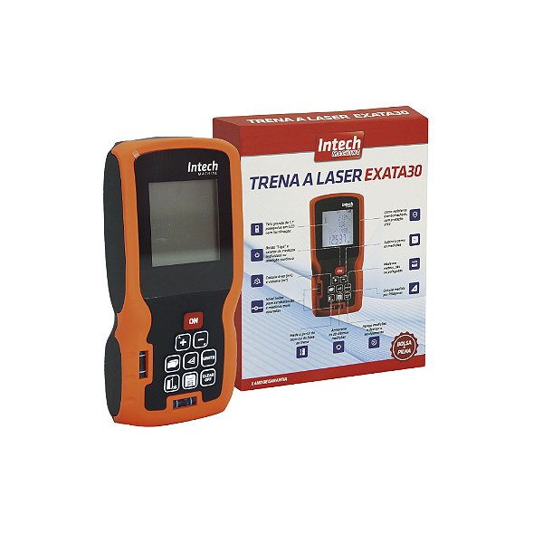 Trena a Laser Intech Machine EXATA30 30 Metros com Alta Precisão e IP54