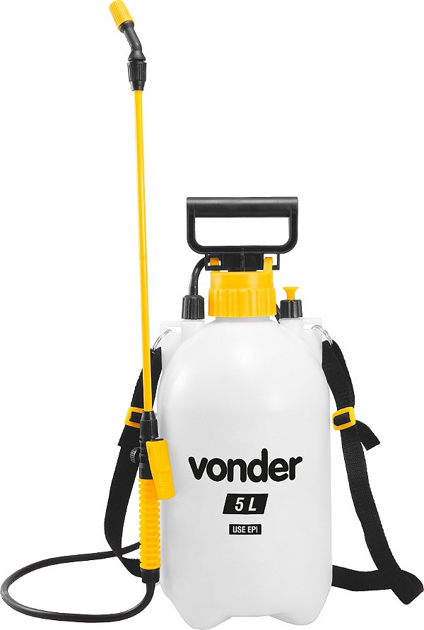 Pulverizador Lateral 5 Litros Vonder PL005 com Compressão Prévia e Jato Regulável
