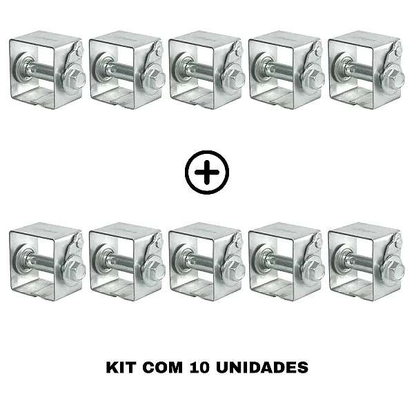 Kit 10 Catracas para Arame ZZ-60R Galvanizada CAÇULA