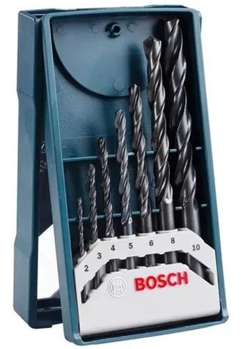 Jogo de Brocas Bosch para Metal com 7 Peças Aço Rápido