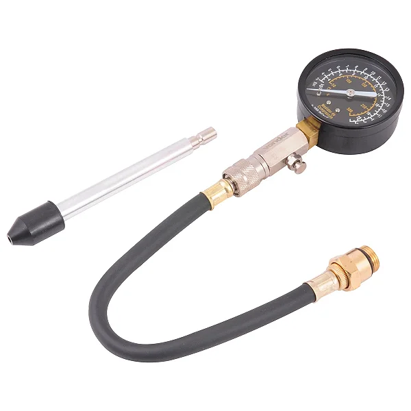 Medidor de Compressão para Motor 0 a 300 PSI Vonder com Mangueira e Adaptadores