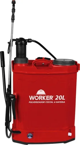 Pulverizador Costal 20L Bateria Worker