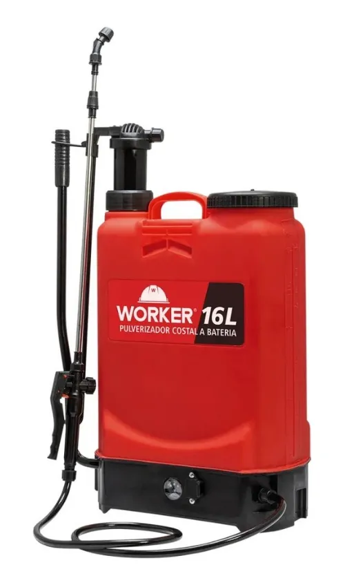 Pulverizador Costal 16L Bateria Worker