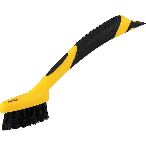 Escova para Detalhamento Automotivo Vonder com Cerdas em Nylon e Cabo Emborrachado