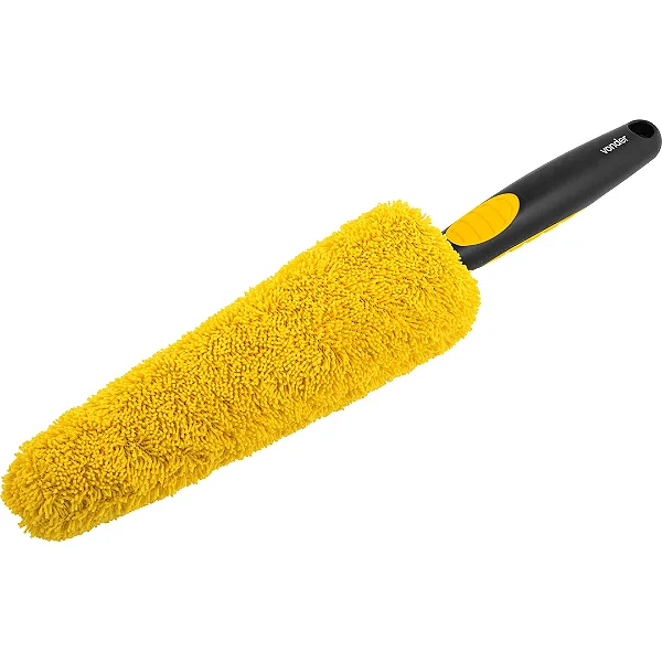 Escova Cônica Vonder com Microfibra para Limpeza de Rodas e Aros sem Riscos