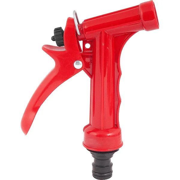 Esguicho Plástico Tipo Pistola NOVE54 para Jardim com Regulagem de Jato e Engate 1/2"