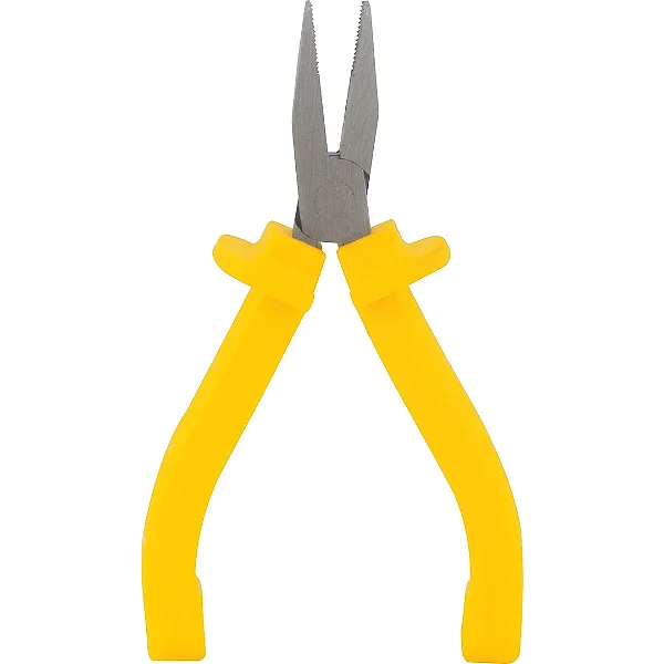 Alicate Bico Chato Vonder 4.1/2" Isolado 1000V em Aço Cromo Vanádio com Cabo Antiderrapante