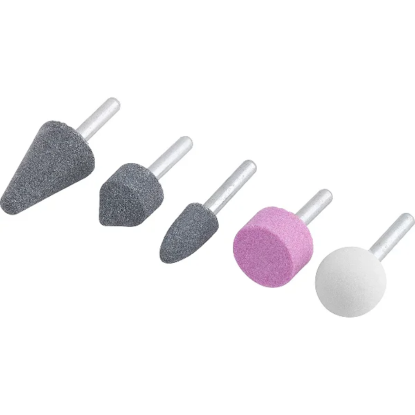 Jogo de Pontas Montadas Vonder PMV 005 com 5 Peças em Óxido de Alumínio e Haste 6 mm