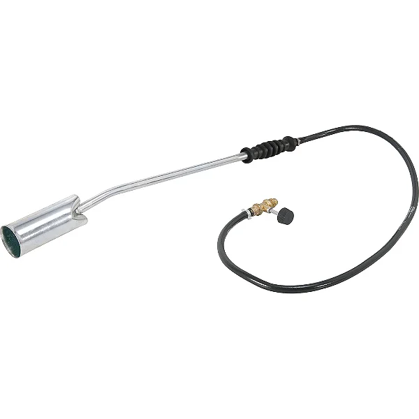 Maçarico a Gás Caçula Lança-Chamas 130 com Bocal Zincado e Mangueira 1m