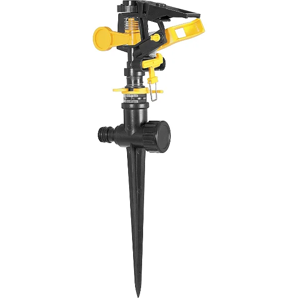 Irrigador Setorial Tipo Espiga Vonder em Plástico ABS com Ajuste de Ângulo e Engate 1/2"