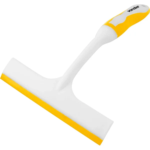 Minirrodo Vonder 160mm Amarelo e Branco para Vidros e Superfícies Lisas
