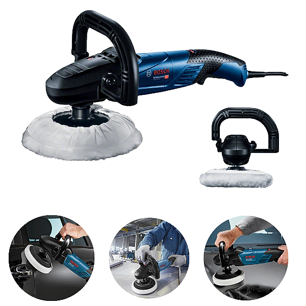 Politriz Bosch GPO 14 CE 1400W 7” Profissional com Controle de Velocidade – Alto Desempenho e Precisão