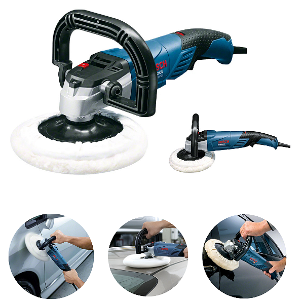 Politriz Bosch GPO 12 CE 1250W 7” Profissional com Controle de Velocidade – Potência e Precisão