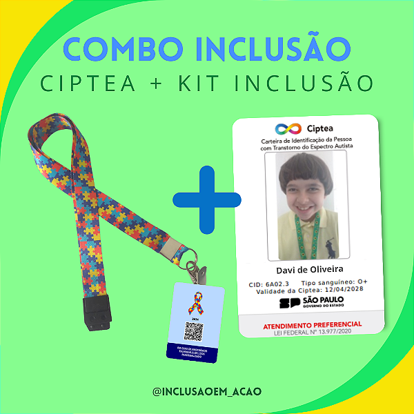 COMBO - CIPTEA + KIT INCLUSÃO