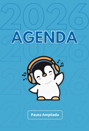 AGENDA ESCOLAR AZUL 2026